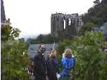 The ruins, again.  No, not me.  The church!