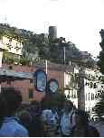 The town, seen from the train station.