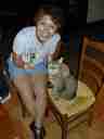 Posing with Nunuche