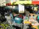 The bean sellers dine before getting down to business