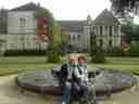 Us, at the fountain Us, at the fountain