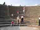 performers' view of the audeon (small theater for musical performances)