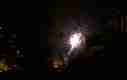 An unexpected fireworks show