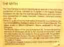 Museum discription card for Farnese Bull