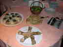 Dessert table at the Hotel Colaverde