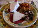 first helping of antipasto