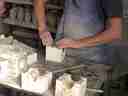 removing the molded item