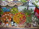 marzipan selection 3 (prickly pear, tangerines, mushrooms)