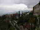 Mount Etna among the clouds