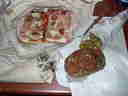our (slightly greasy) dinner our (slightly greasy) dinner